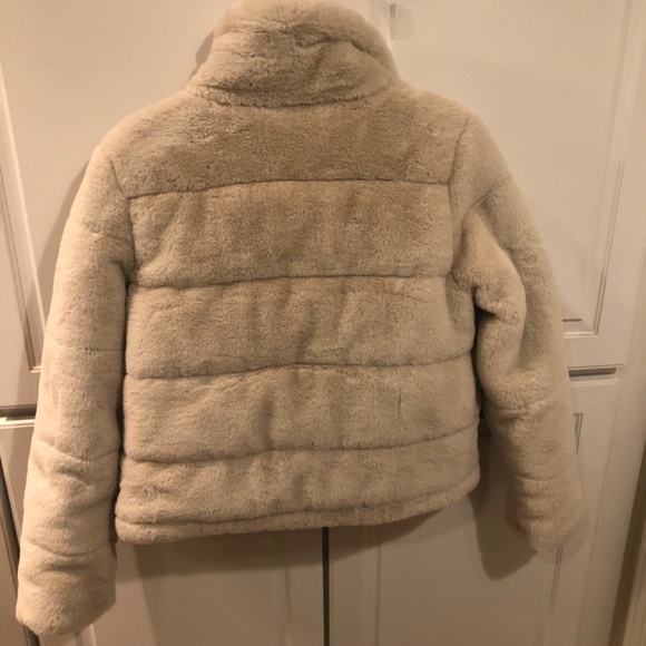 Altar’d State Faux Fur Puffer Jacket - Picture 2 of 3